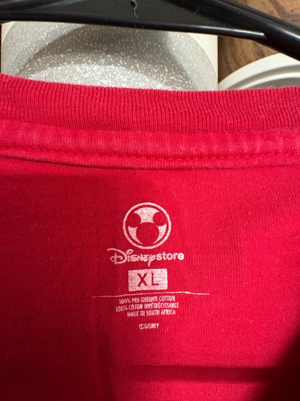 Disney Store - Authentic Mickey Mouse "Since 1928" - Red Long Sleeve - mens XL - Picture 3 of 6